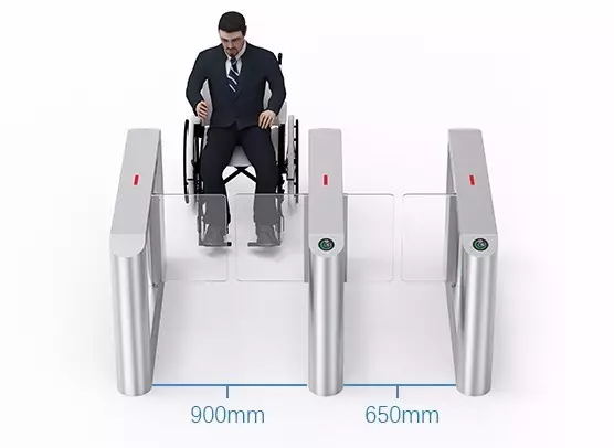 torniquete de acceso para discapacitados