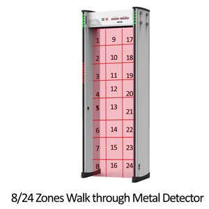 walk through security metal detector
